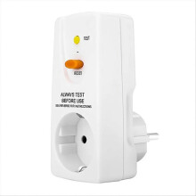 Enchufe con protecci??n contra fugas GFCI de 16 A, toma de corriente RCD, interruptor de corte de circuito dom??stico, seguridad personal.
