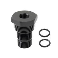 Reduzierstück aus Aluminiumlegierung, weiblicher Anschluss, Gartenschlauchadapter, männlich, massiv