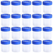 50 Pcs/1 Pack 40ml Specimen Sampling Practical Urine Container With Spiral Cover For Atory Use (om )