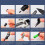 Fiber Cable Quick Connector SC UPC Square Head Preembedded ABS Optical Fiber Convertor Adapter 4
