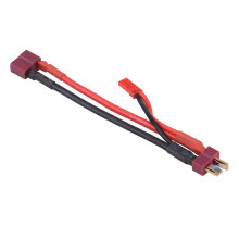 Voedingskabel met Deans T-stekker en JST-stekker (18AWG) voor op afstand bestuurbare vliegtuigen, auto's en boten.