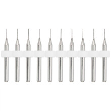 10 stuks 0,4 mm reinigingsnaaldmondstukboorbits van wolfraamcarbide, accessoire voor 3D-printer