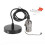E26 Vintage Pendant Light Holder with Pull Chain Switch Lamp Base Ceiling Mounted (Black) 1