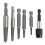6Pcs Headless Screw Extractor Set Woodwork Hex Shank Fine Teeth Stripped Remover Tool 2