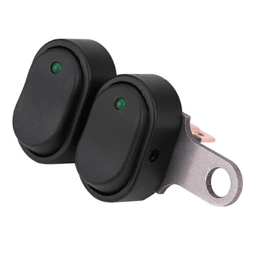 12V Motorrad-/Roller-LED-Scheinwerfer mit Ein-/Ausschalter und grüner Kontrollleuchte (Typ A) 2