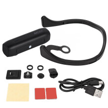 4K-hoofdcamera met 30 beelden per seconde, handsfree HD-nachtzicht, trillingsbestendig, waterdicht, draagbaar, wifi-videocamera/recorder, zwart