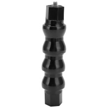 FLW 263 Flexibles Einbeinstativ mit Schwanenhalsbacken, 4-teilig, 1/4-Zoll-Schraubgewinde, passend für 1/4-Zoll-Schrauben.