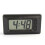 Black LCD Digital Car Dashboard Clock with Calendar & Stopwatch, Easy Setup 1