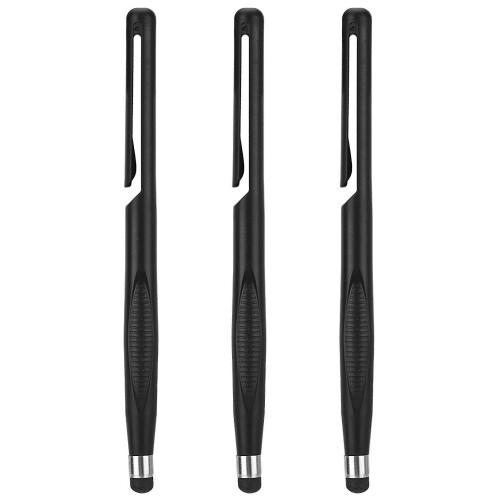 3er-Pack Touchscreen-Stifte, tragbarer Touchscreen-Stift, weicher kapazitiver Tablet-Stift