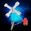 10pcs Multifunction Universal Control Cabinet Cross Key Wrenches Hand Tools 3