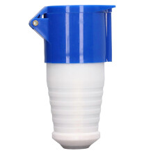 Industriële stekkerdoos met 3 pinnen, IP44 waterdichte connector, 32A CEE, 220-250V, blauw.