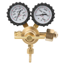 Nitrogen Regulator Dual Gauge Gas Air Pressure Regulator with 0?800 PSI Delivery PressureW24.32?1/14