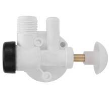 Wasserventil-Set für Wohnmobile, auslaufsicher, Kunststoff, 385314349, Ersatz für Dometic-Toilettenventile (210, 510, 706, 709, 748)