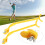 2Pcs/Set Golf Swing Trainer Alignment Training Aid \n\nWrist Control Posture Correcting \n\nPractice ToolsYellow 4