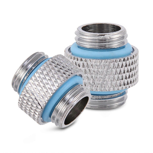 2pcs Coupling Adapter G 1/4" Fitting Extender for Water Cooling System 2
