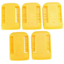 5 Packs Battery Holder Dock Mounts for DeWalt 20V 60V Battery, Wall Panel Shelf Belt Clip Storage Organizer ProtectorNEW
