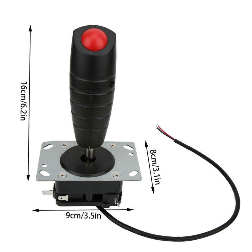 8 Way Flight Joystick with Trigger & Top Fire Button For Arcade game 1