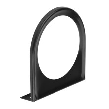 Universele beugel met meerdere gaten (52 mm, 2 inch) voor meter/meter montage op de A-stijl, zwart.