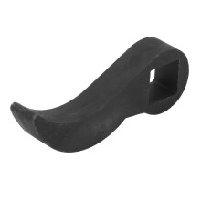 1/2 inch kruiskoppelingswrikstangadapterkopgereedschap CrV-staal, ossenhoornvormig compact wrikstanggereedschap voor het demonteren van aandrijfassen