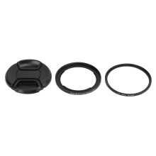 Schutz-UV-Filter 67 mm, Filterring-Objektivdeckel-Sets für Canon SX40-Serie
