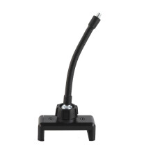 LED-ringlamp telefoonhouder met 1/4 schroefdraad, kunststof en metalen telefoonklem voor livestreaming