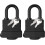 Padlock With Key, [2 Pack] [4 Keys] Padlock Waterproof Lock Key Padlocks 40mm 1