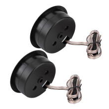 2 stuks creatieve auto-spinnenpatroon superkrachtige luidspreker tweeter
