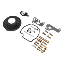 76-teiliges Motorrad-Vergaser-Reparaturset mit Gummi- und Metallteilen als Ersatzteile für Yamaha YZF R1 1998–2001
