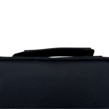Locking Pencil Case Large Capacity Stylish Canvas Stationery Pouch for High School Students Black