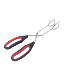 Edelstahl-Grillzangen, 28 cm, robust, 2er-Set
