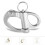 10*35mm Stainless Steel Fixed Snap Shackle Quick Release with Round Ring 4