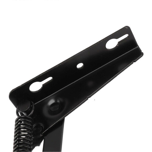80 Degrees Shear Hinge Cold Rolled Steel Foldable Upturned Support Hinge for Cabinet Doors Bed Sofa 2