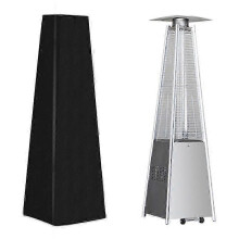 Outdoor Patio Heater Cover - Waterproof, Dustproof, Windproof Pyramid Heater Cover for Superma, Black