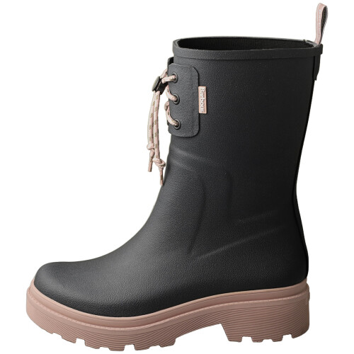 Barbour (38) Barbour Womens DEVLIN Gummistiefel Dusky Grey Gardenia Pink 2
