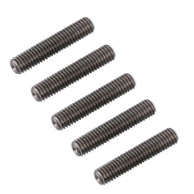 5 stuks roestvrijstalen M6 x 30mm nozzle-buis accessoires voor 3D-printer extruder 1,75mm