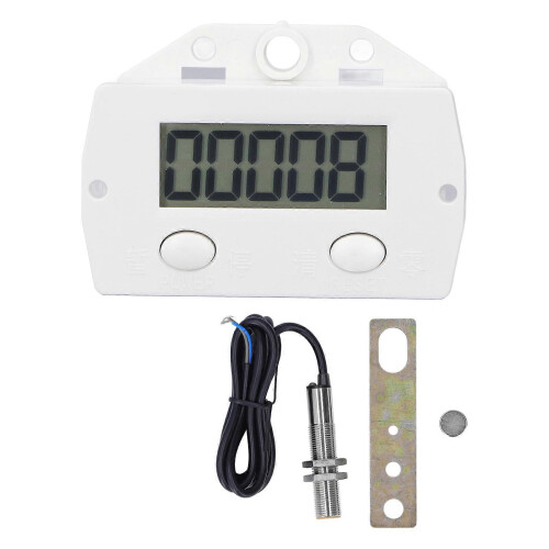 Punch Electronic Counter Magnetic Induction Digital Electronic Counter with Metal Sensor for Machine Tool 1