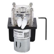 Peristaltic Pump High Quality Large Flow Corrosion Resistant with Transparent PC Head 500mL/min 24V