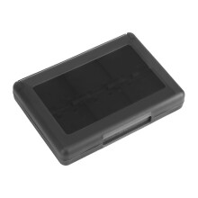 28 in 1 PP Plastic Game Card Case Cartridge Storage Box for Nintendo 3DS DSL DSI LL Black