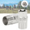2 pcs Bicycle Socket Cyclone Flywheel Disassembly Tool Cassette Sprocket Remover Toolsfor rotating flywheel 3