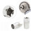 2 pcs Bicycle Socket Cyclone Flywheel Disassembly Tool Cassette Sprocket Remover Toolsfor rotating flywheel 5