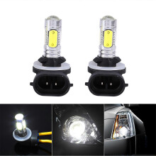 2 stuks H3 COB LED heldere xenon witte 6000K auto mistlampen 12V 10W