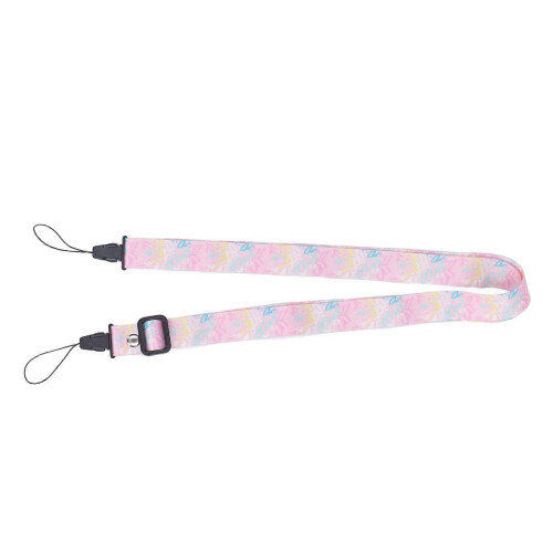 1.2m Camera Strap Belt Printed Pattern Multifunctional Shoulder Neck Strap for Polaroid Mini 12 11 8 9 Camera Pink Graffiti 2