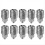 For X1 X1C P1S P1P Copper Plated Nozzle 1