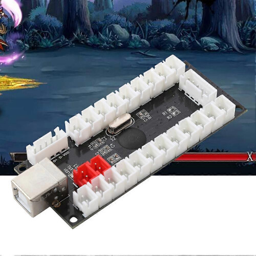 Arcade Game USB Encoder Controller with Acrylic Crystal Case for Raspberry Pi and PC Mainframe882C 2