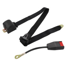 2 stuks verstelbare autogordelclips, universeel te gebruiken voor autogordels met een gordelspanner van 53 mm/2,1 inch.