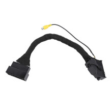Rückfahrkamera-Adapterkabelbaum, Plug-and-Play-fähige, stabile Verbindung für 54-poligen SYNC 2 oder SYNC 3 mit RCA