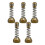 5Pcs 1/8 Internal Thread Pressure Washer Pipe Nozzles,Sewer Drain Pipe Spring Ejectors,Cleaning Vib js 1