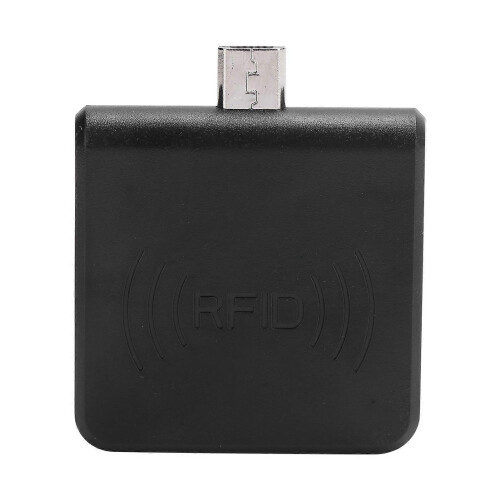 W86 Micro USB Mobile Phone Card Reader Portable for RFID Mobile ID Reader for AndroidBlack 1