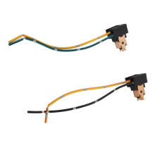 2Pcs Headlight Lamp Bulb Socket Wiring Harness Connector Plug Adapter Line for H1 Bulb