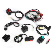 Complete kabelboomset met CDI-relais en solenoïde, geschikt voor 150cc ATV/quad.